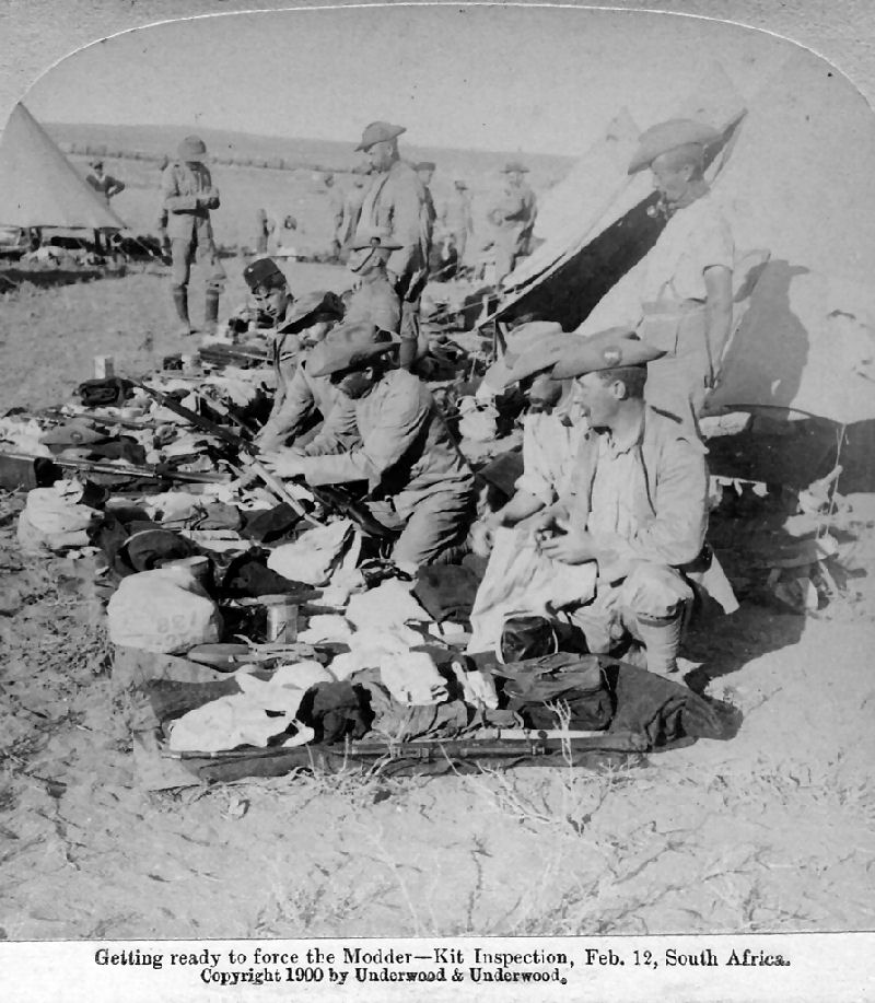 Kit Inspection Modder River