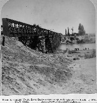 Repairing Modder River Railway Bridge